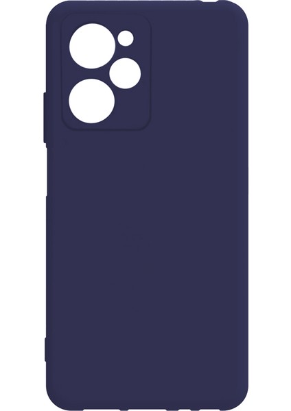 Xiaomi Poco X5 Pro Kılıf Senk Biye Silikon-Lacivert