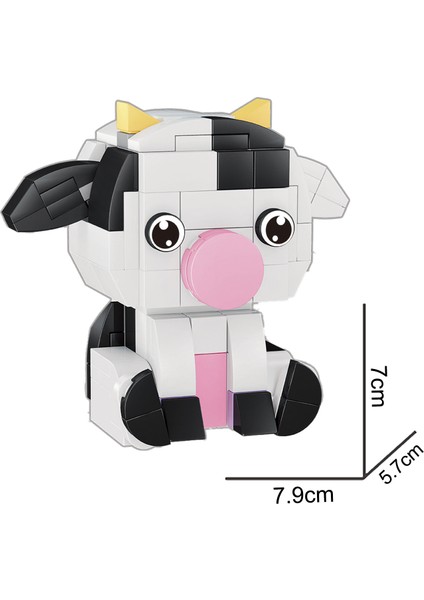 Blok Hayvan Figürleri - Inek 146 Parça fiyatları