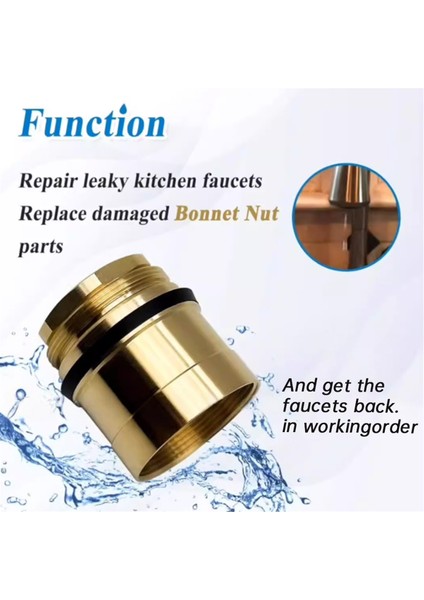 Ev Tipi Pirinç Musluk Filtresi Değişimi Için Musluk RP51503 Kapak Somunu Kolay Kurulum (Yurt Dışından) fiyatları