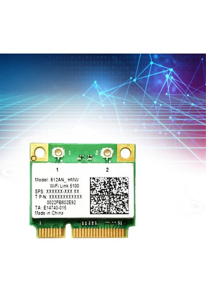 5100AGN Wifi Kartı + 2xanten 2.4g ve 5g 300MBPS Mınıpcıe Kablosuz Ağ Kartı Dell, Acer, Asus, Toshiba Hasee Dizüstü Bilgisayarlar Için (Yurt Dışından) fiyatları