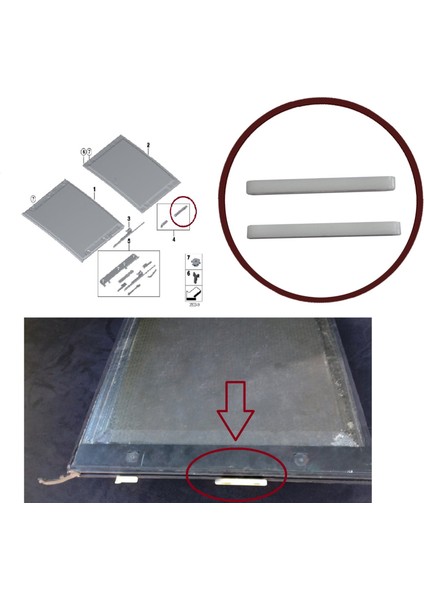 BMW E91 E61 X3 E83 X5 E53 E70 Cullinan 54137155683 İçin Sunroof Sürgülü Tavan Arka Perde Parçası fırsatları
