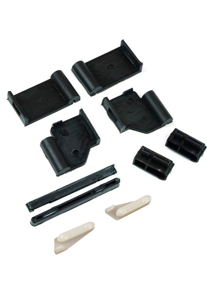 BMW 3 E91 5 E61 X3 E83 X5 E53 E70 Cullinan RR31 İçin 10 Parça Sunroof Kızak Tavan Perde Tamir Seti modelleri