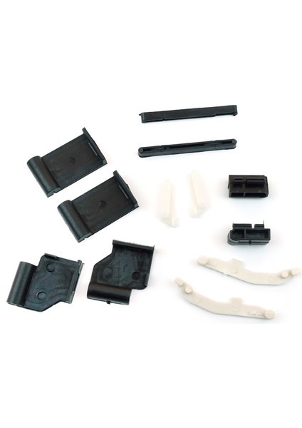 BMW 3 E91 5 E61 X3 E83 X5 E53 E70 Cullinan RR31 İçin 12 Parça Sunroof Kızak Tavan Perde Tamir Seti modelleri