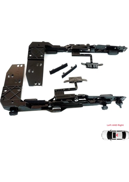 Mercedes W124 S124 C124 190 W201 1247800512 612 İçin Sunroof Kaldırma Ayak Tamir Seti Bağlantı Saçlı