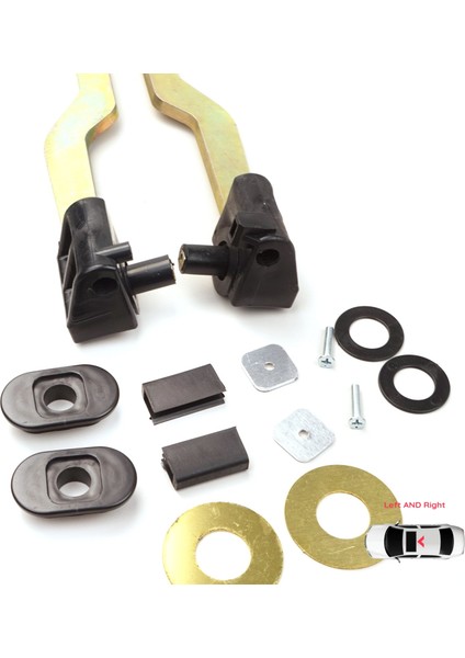 BMW E46 E64 Opel Astra G Convertible CC için Sol Sağ Cabrio Açılır Tavan Kilidi Mandal Parçası modelleri