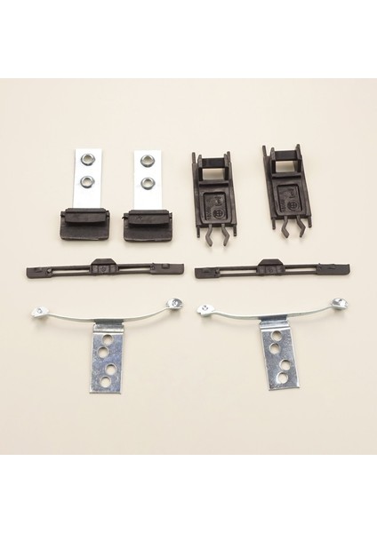 BMW 3 E46 1997-2003 Makyajsız Kasa için 8 Parça Sunroof Perde Kayar Kızak Çıta Bakalit Klips Seti