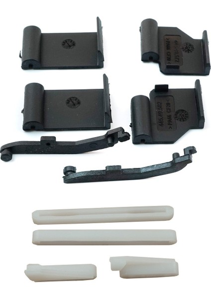 BMW 3 E91 5 E61 X3 E83 X5 E53 E70 Cullinan RR31 İçin 10 Parça Sunroof Kızak Tavan Perde Tamir Seti modelleri