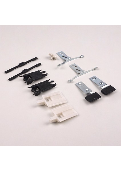 BMW 3 E46 2003-2006 Makyajlı Kasa için 11 Parça Sunroof Perde Kayar Kızak Çıta Bakalit Klips Seti modelleri