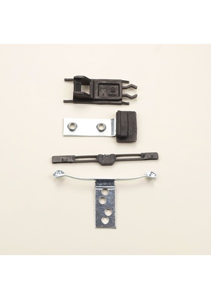 BMW 3 E46 2003-2006 Makyajlı Kasa için 4 Parça Sunroof Perde Kayar Kızak Çıta Bakalit Klips Seti