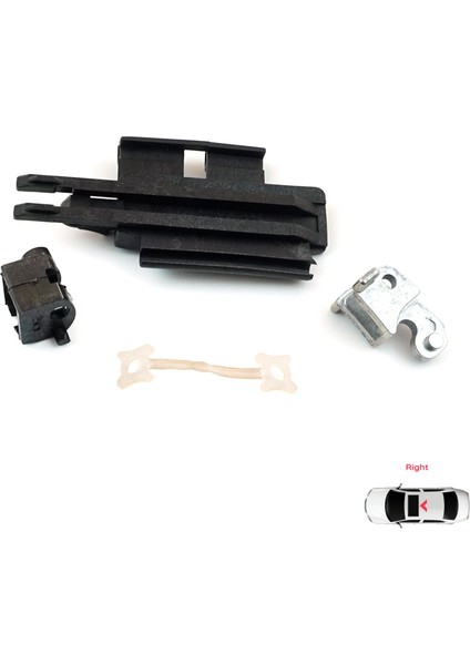 BMW 5 E39 X5 E53 İçin 4 Parça Sağ Taraf Sunroof Sürgülü Tavan Kılavuz Rayı Kaldırma Kolu Tamir Seti fiyatları