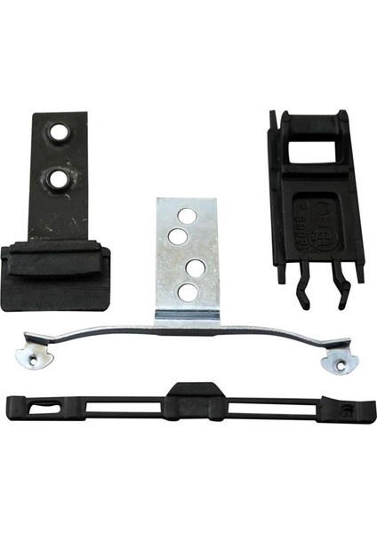 BMW 3 E46 1997-2003 Makyajsız Kasa için 4 Parça Sunroof Perde Kayar Kızak Çıta Bakalit Klips Seti