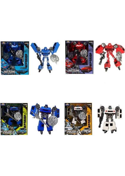 5039 Sun-Yfn-Robot Transformer Polıce-G/fast Flame 2r 2A