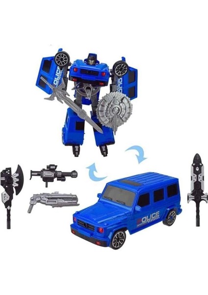 5039 Sun-Yfn-Robot Transformer Polıce-G/fast Flame 2r 2A fırsatları