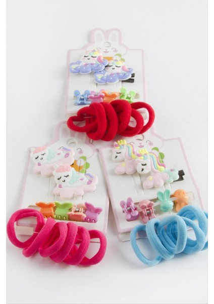 Unicorn Mandal Pens Lastikli Toka 12 Adet