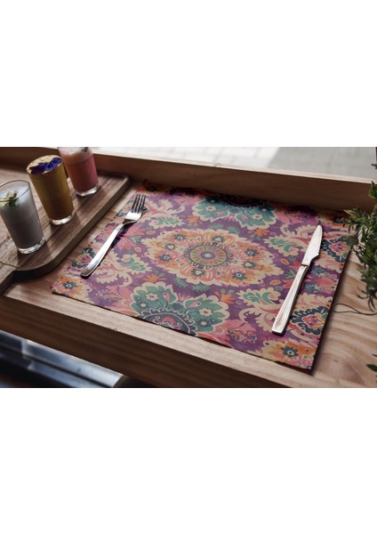 Yumuşak Polyester Renkli Masa Altlığı modelleri