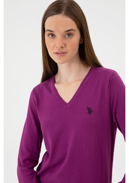 Kadın Mor Kazak /triko 50313590-VR203 fiyatları