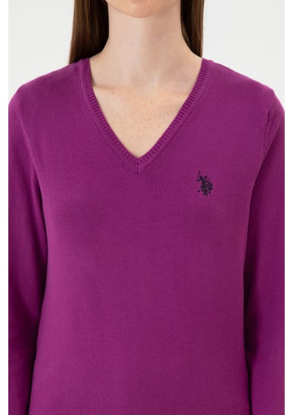 Kadın Mor Kazak /triko 50313590-VR203