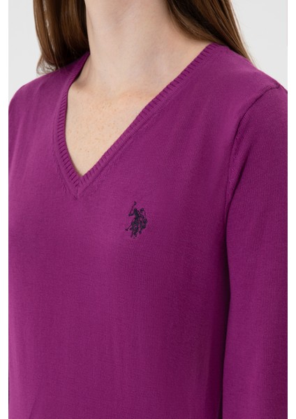 Kadın Mor Kazak /triko 50313590-VR203