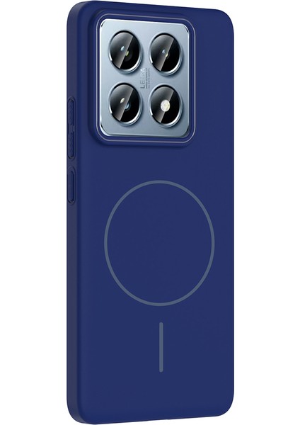 14T Pro Kılıf Magsafe Şarj Özellikli Senk Ruby Sert Kapak - Mürdüm indirimleri