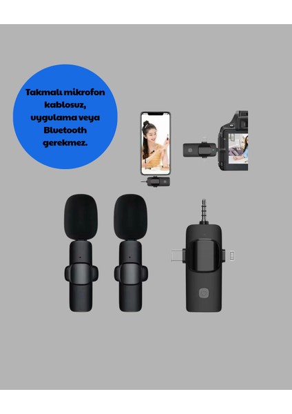 Mobil Uyumlu Mikrofon - Dış Mekân Için Ideal