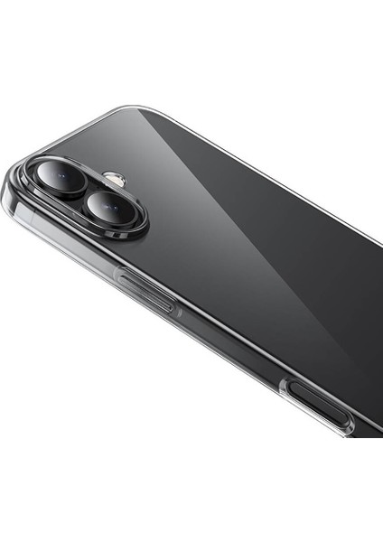 Apple iPhone 16 Plus Kılıf Senk Süper Silikon Kapak-Şeffaf fiyatları