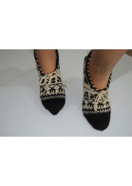 🧦 El Örgüsü Rahat ve Şık Patik modelleri