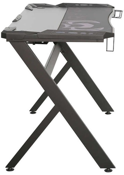 Ryze Extreme Karbon Fiber Rgb Oyuncu Masası - Siyah 120X60X76 cm modelleri