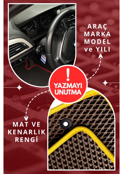 Akıllı Eva Oto Paspas Takımı / Tüm Hibrit Araç Modellerine Uygun Oto Paspas Takımı fırsatları