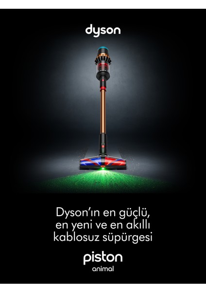 V16 Piston Animal Submarine™ Islak ve Kuru Temizleme Özellikli Kablosuz Süpürge modelleri