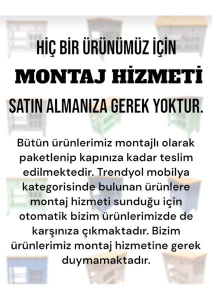 Mate Mat Lake Pastel Yeşil Mutfak Servant Mobilyası