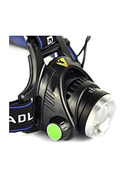 5 W Şarjlı Dimlenebilir Poyraz Kafa Lambası Alüminyum Kasa 70x48x37 mm