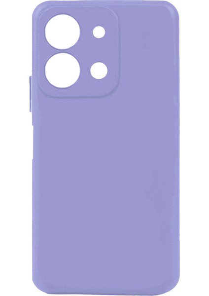 Vivo Y36 4g Kılıf Senk Biye Silikon-Lila