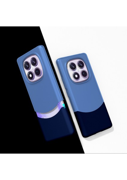 Redmi Note 14 Pro 4g Kılıf Mıknatıslı Senk Duble Kapak - Lacivert