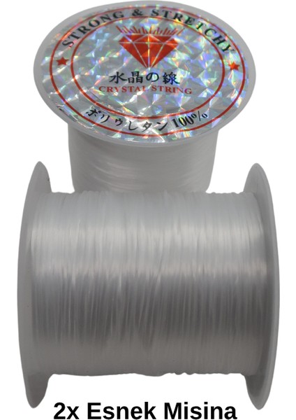 15 Bölmeli Dolu Dolu Kum Boncuk Seti Takı Yapım Başlangıç Seti ve 2 Adet Lastikli Misina fiyatları