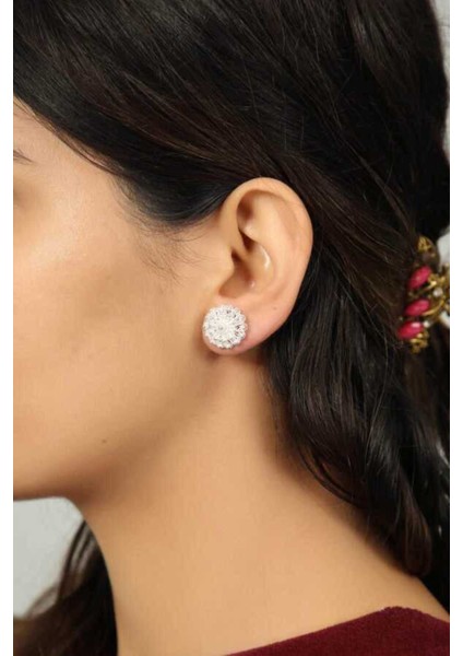 Kadın Gümüş Çivili Bereket Çiçeği Model Telkari Küpe 2020128 fırsatları