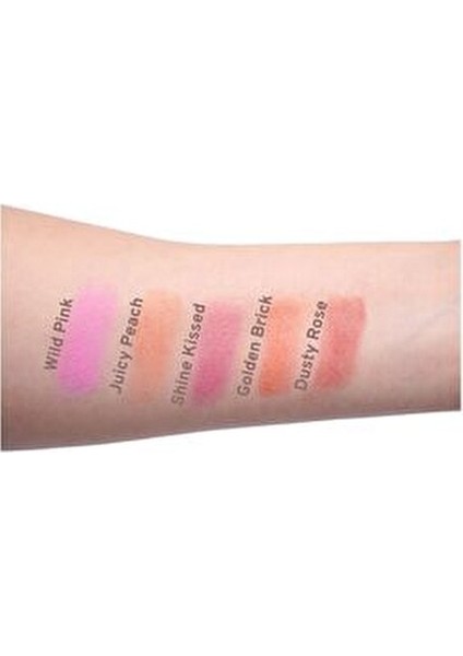 Allık 05 Dusty Rose Vegan Formül Yüksek Pigmentasyonlu E Vitamini İçerir modelleri