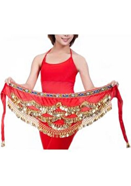 Şakira Kemeri Kırmızı Kadife 150 cm Uzunluk 22 cm Genişlik 320 gr Aksesuar indirimleri