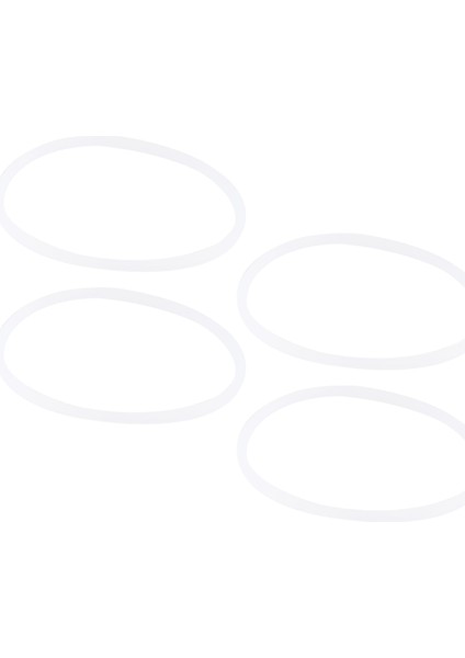 Sihirli Blender Flat/çapraz 4 Paket Için Yeni Yedek Contalar Kauçuk Mühür Yüzüğü (Yurt Dışından) modelleri