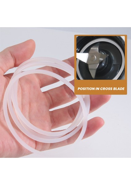 Sihirli Blender Flat/çapraz 4 Paket Için Yeni Yedek Contalar Kauçuk Mühür Yüzüğü (Yurt Dışından) indirimleri