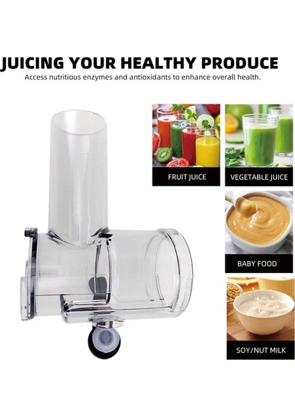 Omega Meyve Makinesi Için Meyve Suyu Eki, Sızıntı Kanıtı Nozul Kapağı ile Büyük Çaplı Yavaş Hız, Omegae 8006 8003 8051 (Yurt Dışından) modelleri