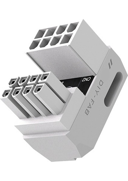 8-Pin Pcle 3.0 Gpu Güç Adaptörü 180 Derece Konnektör Güç Sağ Açı Dirsek Adaptörü Masaüstü Bilgisayarlar Grafik D (Yurt Dışından)