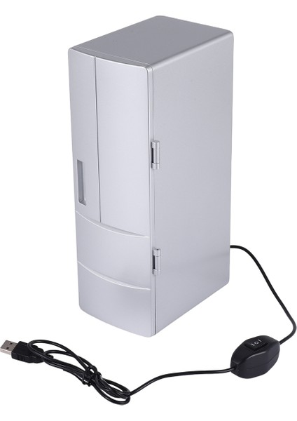 Buzdolabı Mini USB Buzdolabı Dondurucu Kutular Içecek Bira Soğutucu Isıtıcı Seyahat Buzdolabı Buzluk Araba Ofis Kullanımı Taşınabilir (Yurt Dışından) indirimleri