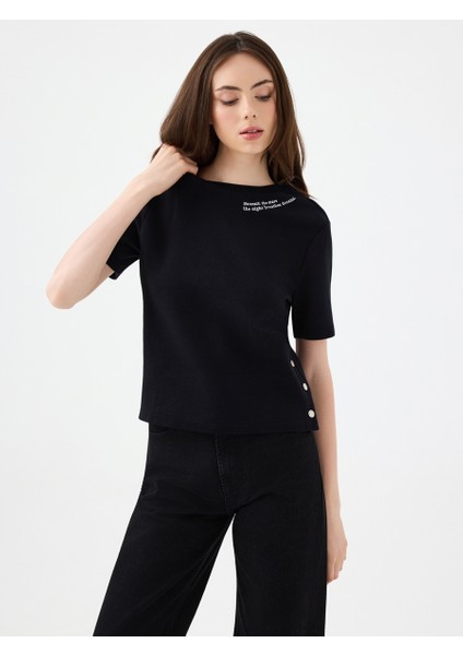 Regular Fit Kadın Tshirt K.kol