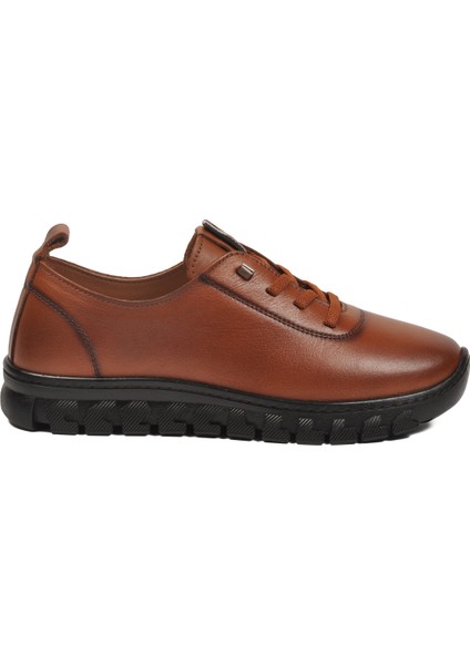 Taba Hakiki Deri Anatomik Kadın Casual Ayakkabı 9050-26K Z