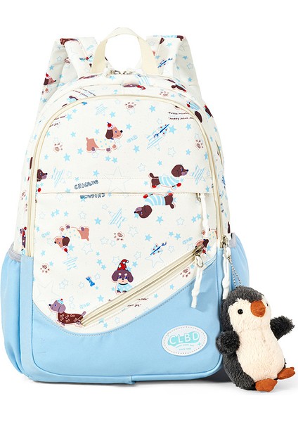 Yeni Renk Eşleştirme Ortaokul ve Lise Öğrencileri Büyük Kapasiteli Sırt Çantası Baskılı Çok Yönlü Rahat Sırt Çantası (Yurt Dışından)