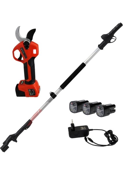 Ital PMX35 Akülü Budama Makası 35MM + Uzatma Aparatı 2.7 Metre