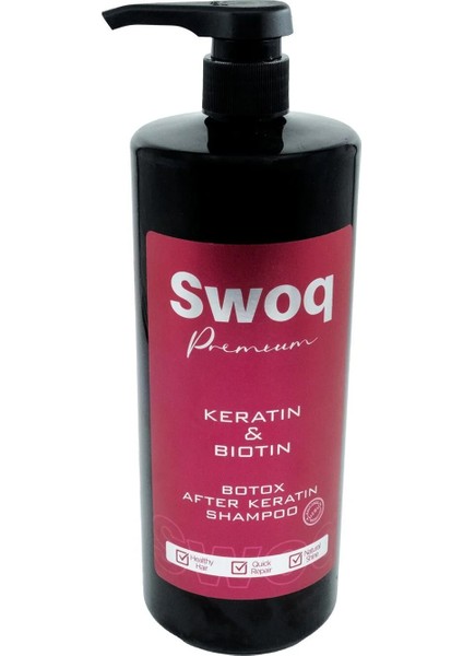 keratin & biotin Şampuan 1000 ml