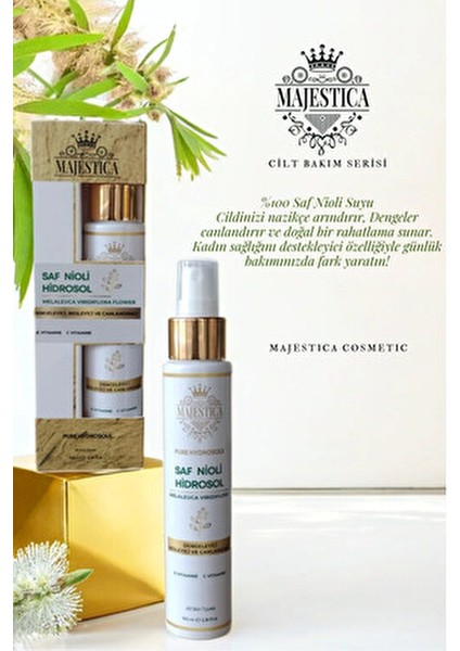 Nioli Hidrosol Suyu 100 ml Türkiye Menşeli Doğal İçeriklerle Formüle Edilmiştir indirimleri