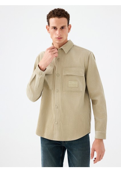 Relax Fit Erkek Gömlek U.kol