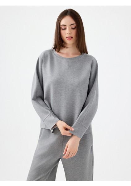 Oversize Kadın Sweatshirt